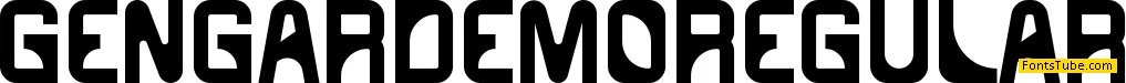 Gengar Demo Font
