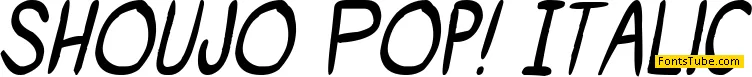Shoujo Pop! Font Family