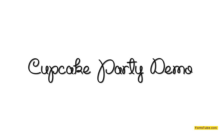 Cupcake Party Demo Font