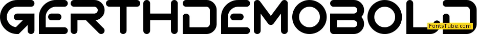 Gerth Demo Font Family
