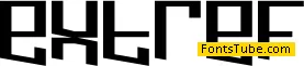 Extreme Refresh Font