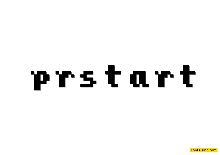 Press Start Font Family