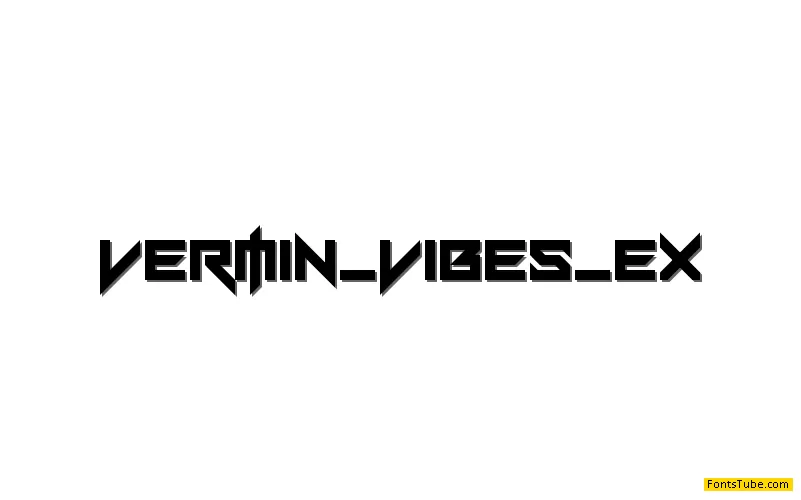 Vermin Vibes eX Font