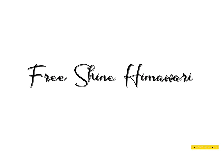 Shine Himawari Font