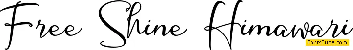 Shine Himawari Font