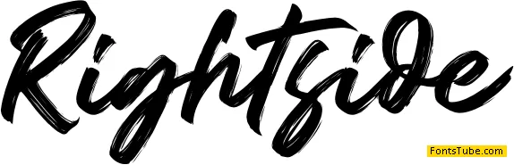 Rightside Font