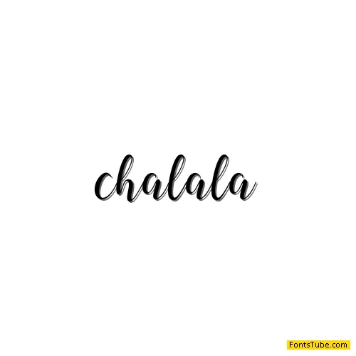 chalala Font