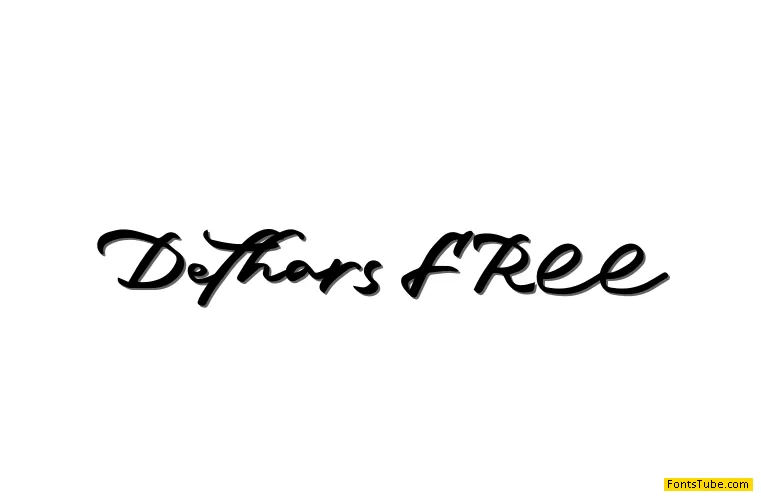 Dethars FREE Font