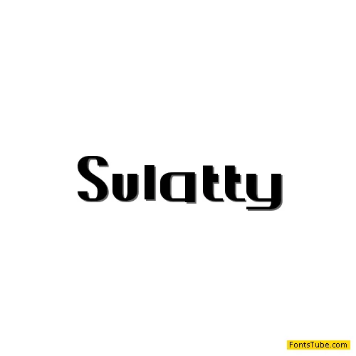 Sulatty Font