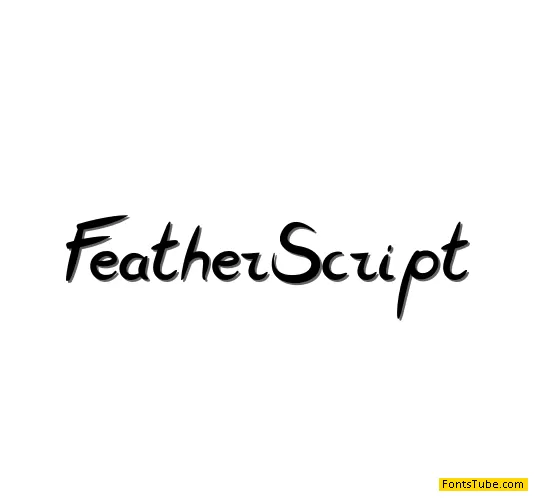 FeatherScript Font