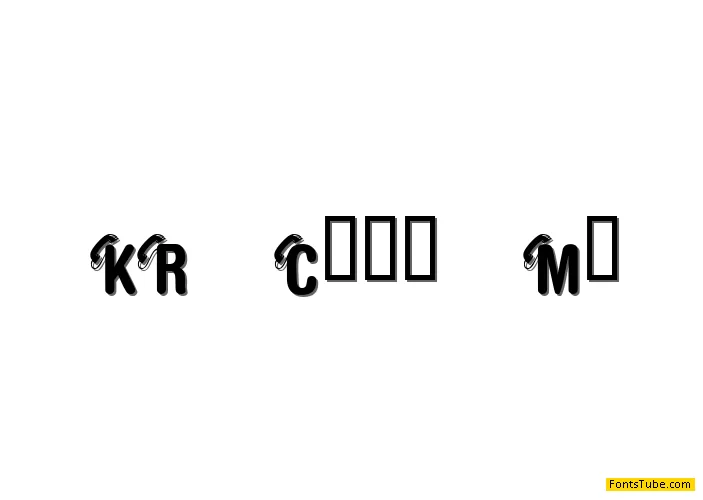 KR Call Me Font