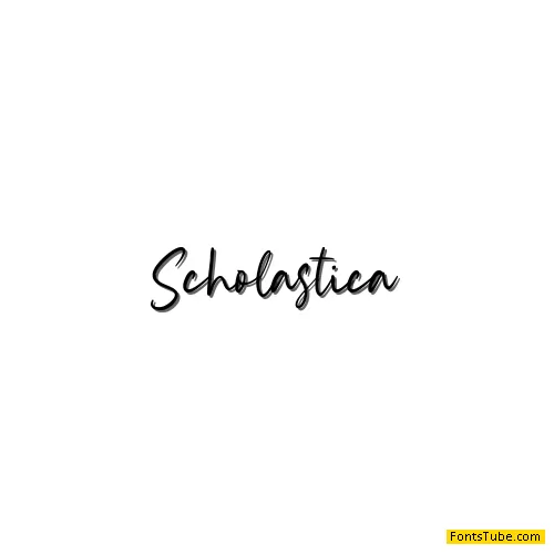 Scholastica Font