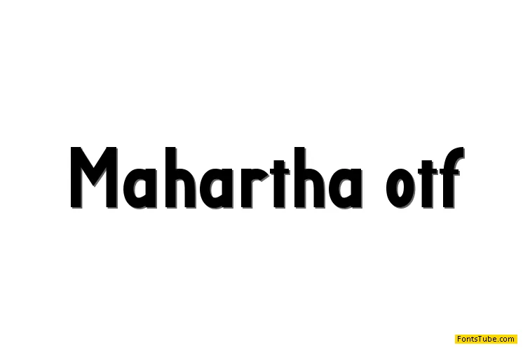 Mahartha Font