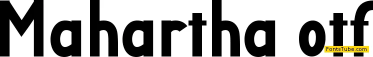 Mahartha Font