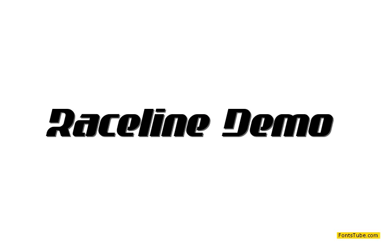 Raceline Font