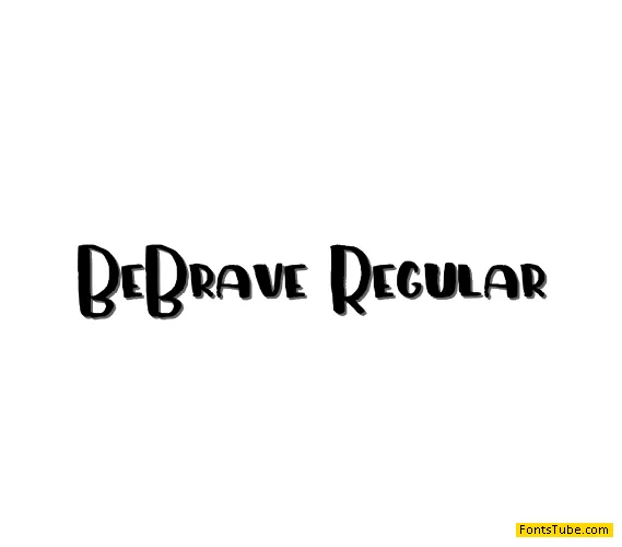 Be Brave Font