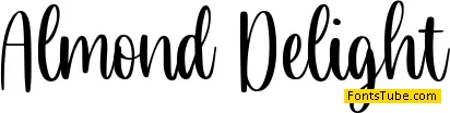 Almond Delight Font