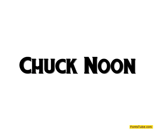 Chuck Noon Font