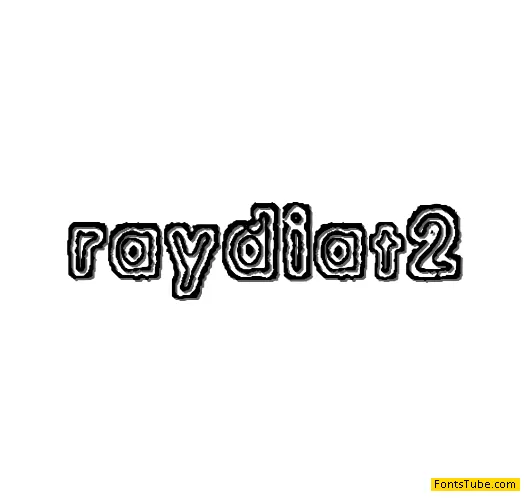 Raydiate BRK Font