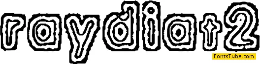 Raydiate BRK Font