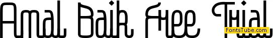 Amal Baik Font