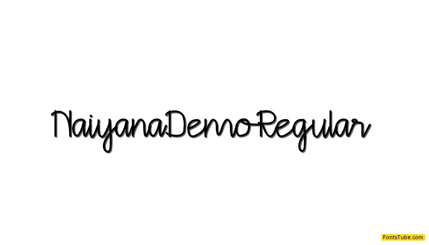 Naiyana Demo Font