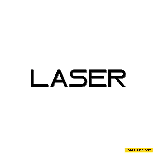 LASER Font