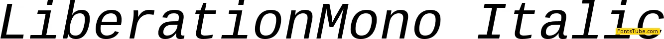 Liberation Mono Font Family