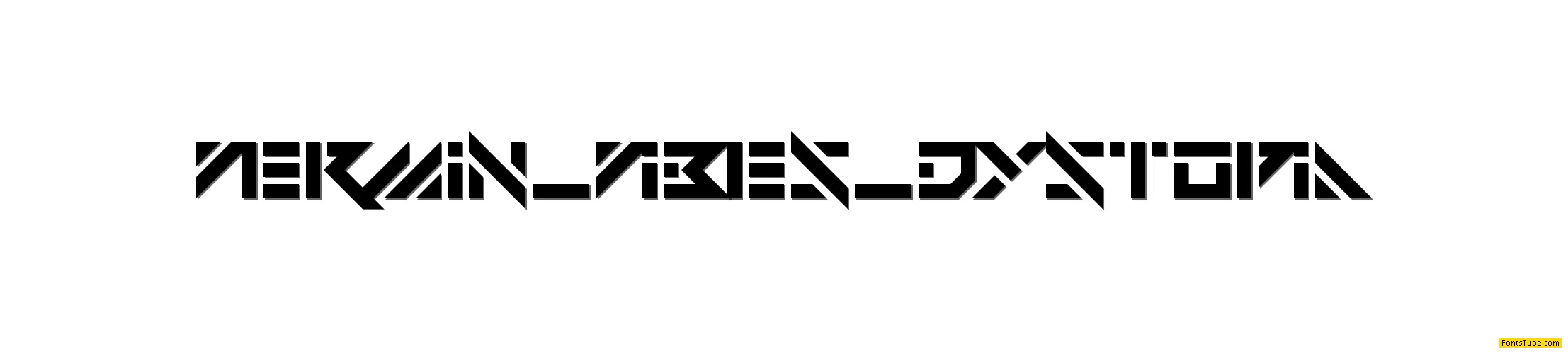 Vermin Vibes Dystopia Font