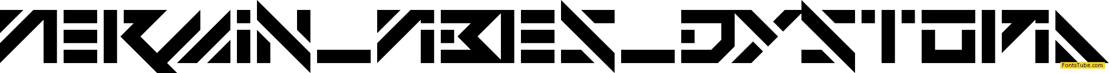 Vermin Vibes Dystopia Font