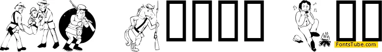 KR Civil War Font