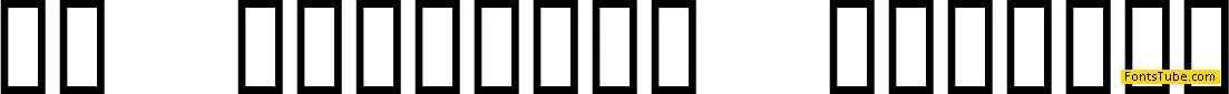 KR Birthday Numbers Font