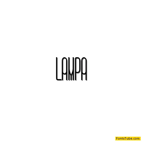 LAMPA Font
