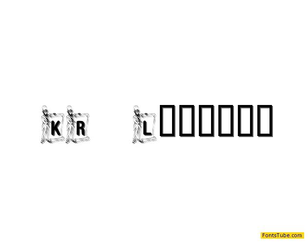 KR Lincoln Font