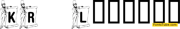 KR Lincoln Font