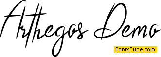 Arthegos Font