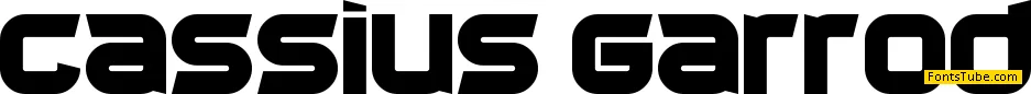Cassius Garrod Font