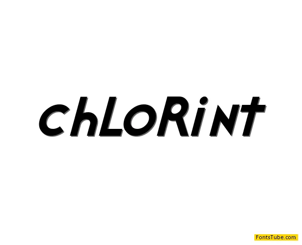 Chlorinut Font
