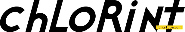 Chlorinut Font