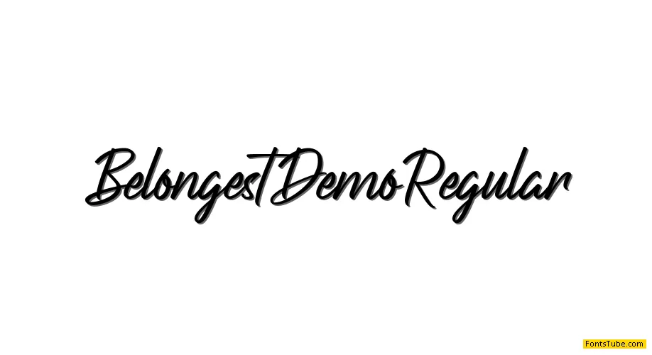 Belongest Demo Font
