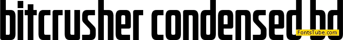 Bitcrusher Font