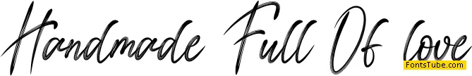 Handmade Full Oflove Font