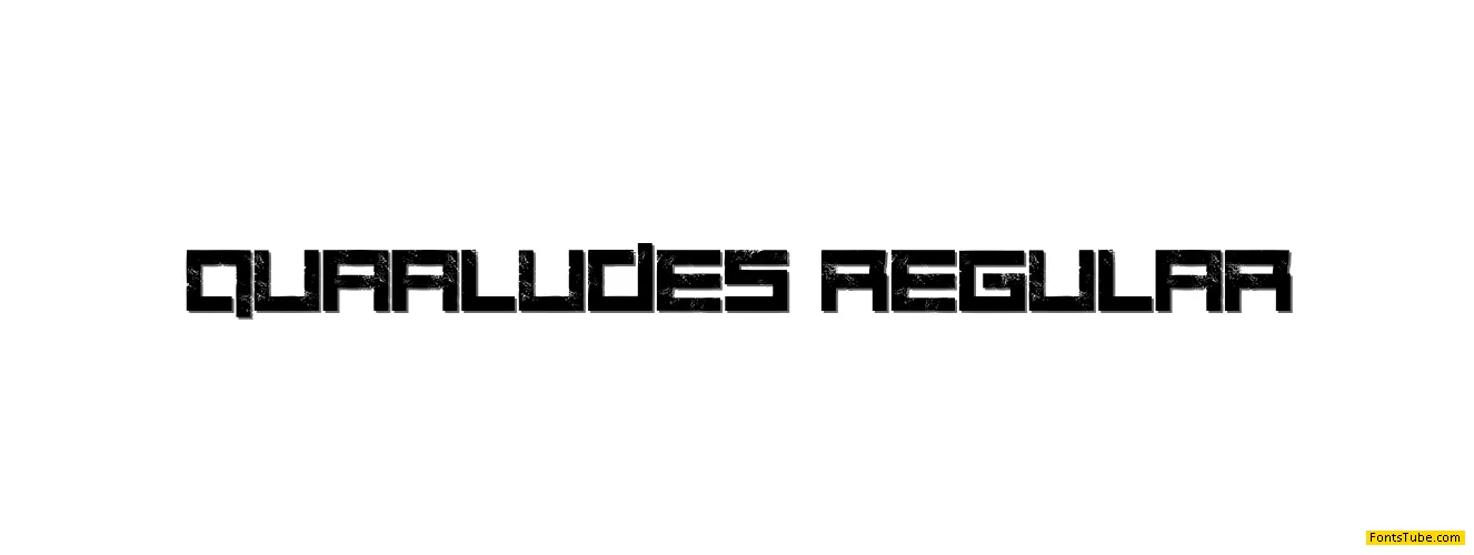 Quaaludes Font Family