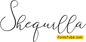 Shequilla Font