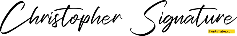 Christopher Signature