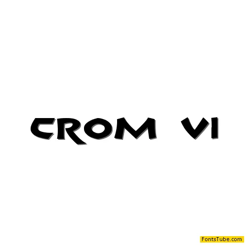 Crom Font