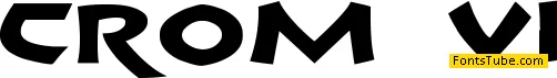 Crom Font