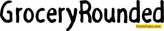 Grocery Rounded Font