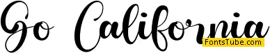 Go California Font