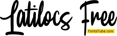 Latilocs Font